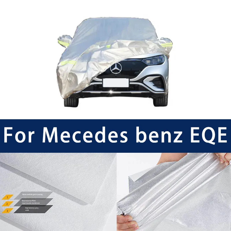 

Full car hood dust-proof outdoor indoor UV protection sun protection and scratch resistance For Mercedes EQE Sun visor