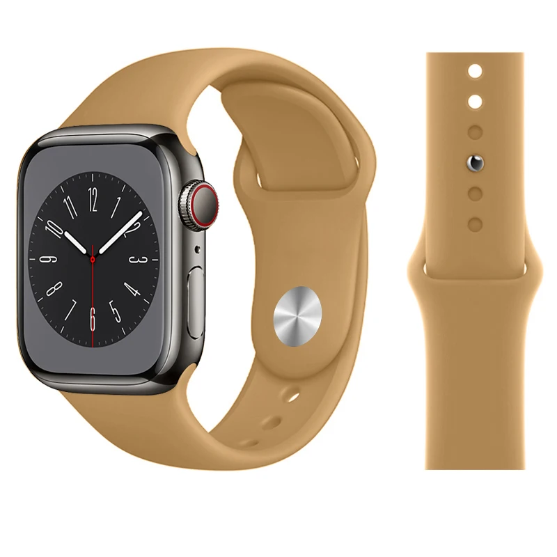 ตัวเลือกสินค้า สายซิลิโคนสุดเก๋สำหรับ Apple Watch ใส่สบายไม่ร้อน