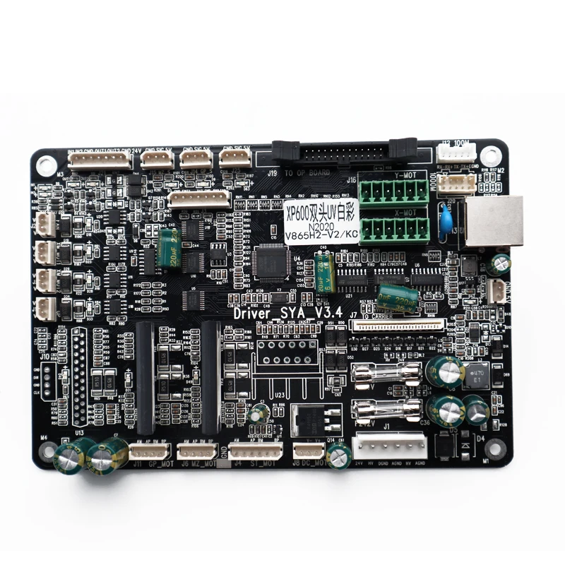 더블 xp600 프린트 헤드용 Senyang 보드 키트, UV 프린터, 컬러 화이트 잉크, CMYK + W DX11 보드, 6 키 패드, 새 버전