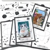 10pcs Letter Card Header Separate Packaging Bag Card Display Sealing Sticker Packaging Set Photo Protector Simple INS 3