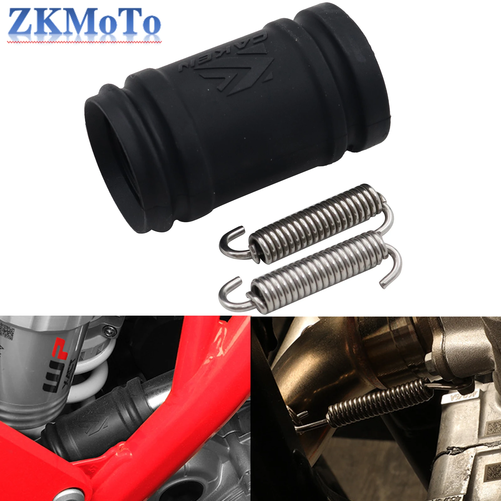 Silenziatore Di Scarico Tubo Di Scarico Guarnizione In Gomma Accoppiatore Di Scarico Per Husqvarna 250 300 Tc Te Tei Tx Txi Per Gasgas Ex Ec Mc Per Kt