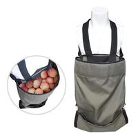 Collapsible Fruit Gathering Bag Fruit Harvesting Apron Oxford Fabric With Adjustable Strap For Gardening Picking Fruit Vegetable 1