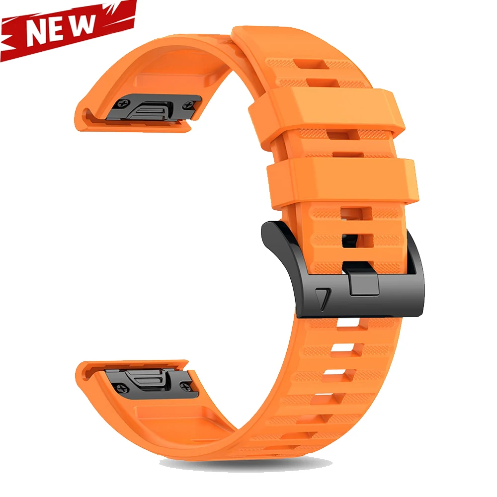 Premium Sport Rubber Bracelet for Fenix8 Watch - Durable and Stylish Strap