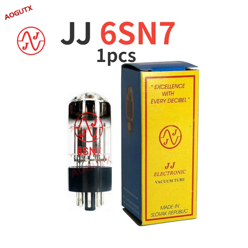 Aogutx JJ 6SN7 Vacuum Tube Replace 6N8P CV181 ECC32 5692 Electron Tube Amplifier Audio Valve Factory Test and Match Genuine 3