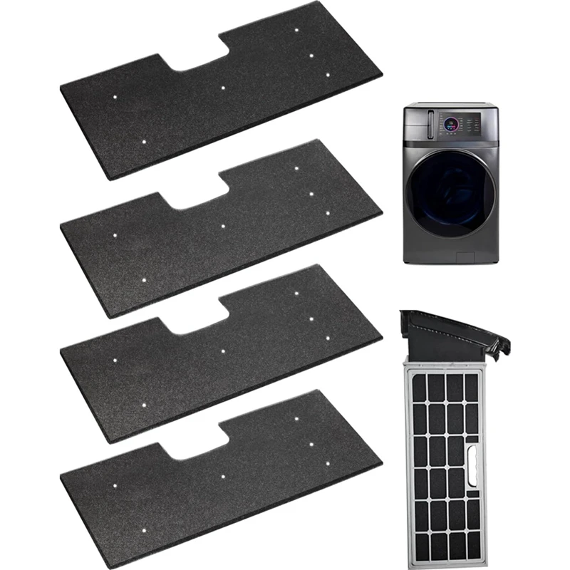 N99R-4-Pack-WH01X35719-Lint-Filter---For-Washer-Dryer-Combo---Hand-Washable-And-Reusable---For-Models:-PFQ97HSPVDS