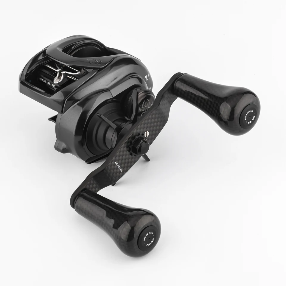 Gomexus – Double poignée en titane, 82-98mm, pour Shimano Stella Stradic FL Daiwa Luvias Caldia  18