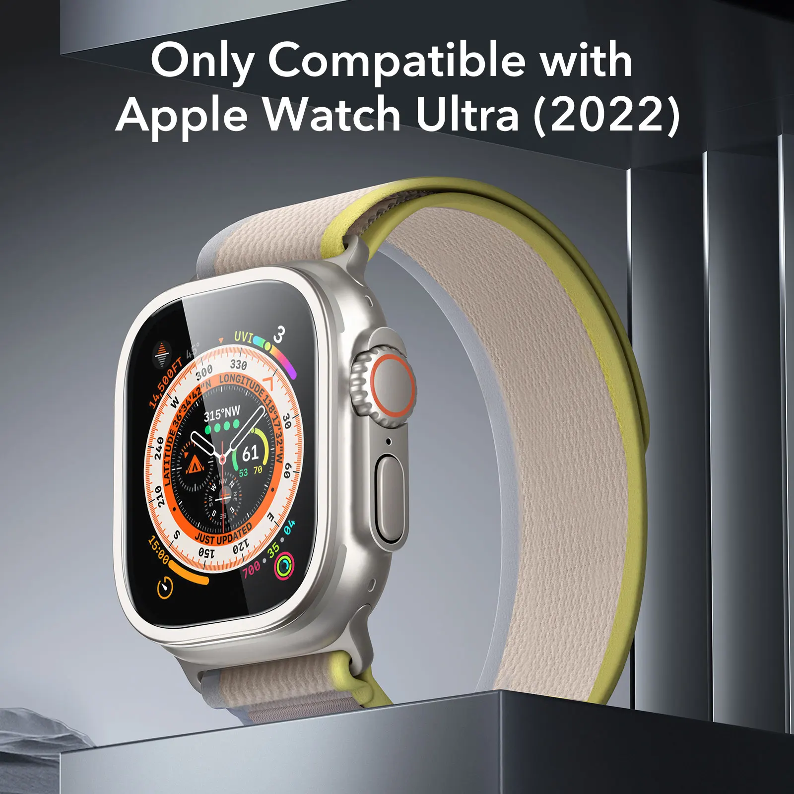 ESR Apple Watch Ultra Armorite Screen Protector for Apple Watch Ultra-hard-scratch-resistant 2 pieces 17 Sa8bad00e838f4115b40d770dc2be9514e