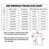 Summer Men's Swim Jammer Swimsuit Shorts Swimming Trunks Beach Tights Short New Athletic Training Swimwear Lycra Quick Dry Pants 6