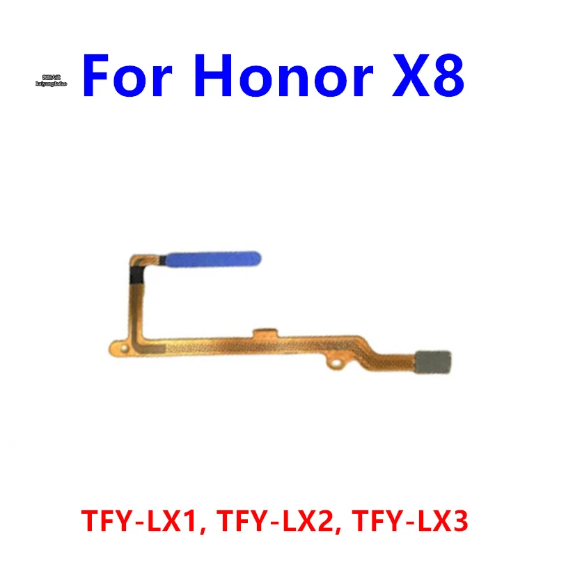 Capteur D'empreinte Digital (flex) Pour Huawei Honor X8 4G TFY-LX1 - Neuf, Pièce De Rechange