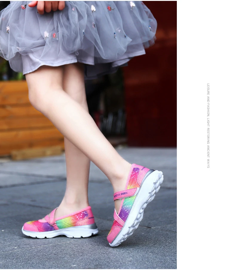 Summer Children Shoes Brand Soft Sandals Shoes Girls Comfortable Sport Kids Non-slip Beach Shoes Girl Princess Flat Shoes comfortable sandals child