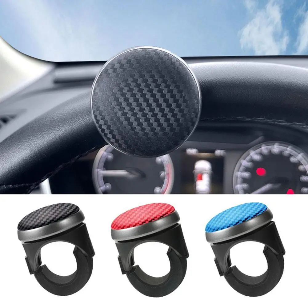 

Universal Car 360 Degree Duty Anti Slip Steering Wheel Grip Knob Handle Booster Hand Ball Cover Protective Spinner Part Con E1T9