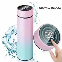 500ML Stainless steel thermos bottle with digital temperature display, Intelligent temperature measurement cup, LED 1