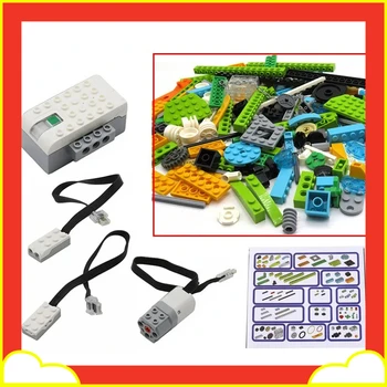 Kit di Mattoncini Elettronici per Programmazione Robotica 280 Pezzi, Compatibile con Blocchi da Costruzione WeDo 2.0 45300, Robotica Educativa