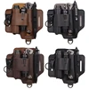 Multitool Sheath Pocket Organizers With Key Holder Tactically Tool Holsters Leather Belt Sheath Hanging Waist Belt 69HD 2