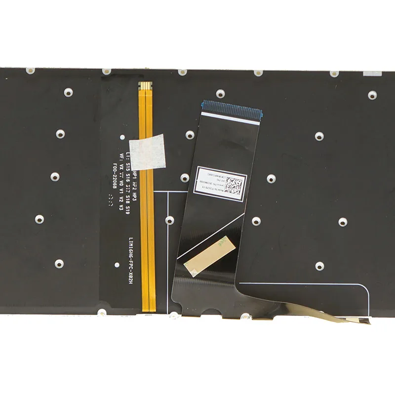 Teclado sp sd para Lenovo Eua Rússia br Português Italiano nd nw sd Sn20m62975 Sn20m63062 Sn20m63110 Sn20m63154 Pc5cp- Bra us ru Nod - Imagem 3