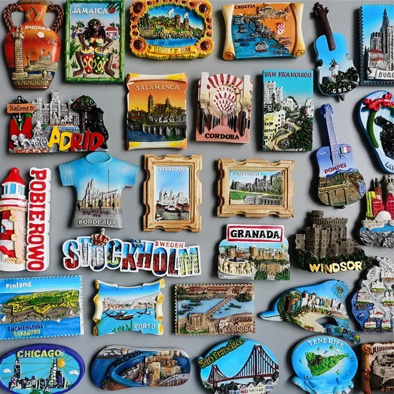 Fridge-magnets-Pompeii-Italy-GRAZ-Austria-Cordora-Mardrid-Croatia ...