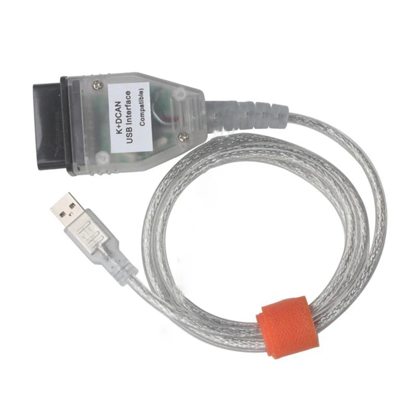 Ashata outil de diagnostic OBD2 Interface USB K DCAN Câble