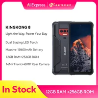 Cubot KingKong 8, Waterproof Rugged Smartphone Android 13, 12GB RAM(6GB+6GB), 256GB ROM, 10600mAh, NFC, Octa-core, 4G Phone, OTG 1