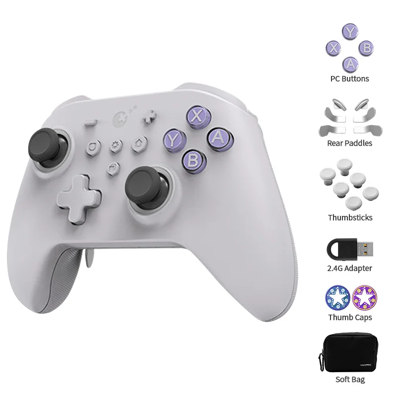 GuliKit KK3 MAX コントローラー ホワイト Amazon.co.jp: GuliKit ワイヤレス コントローラー KK3 MAX