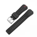 Black Red - Silver 