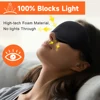 3D Sleeping Mask Eyepatch Blocking Light Eye Mask for Sleeping Soft Padded Slaapmasker Travel Sleeping Aid Sleep Patch 5