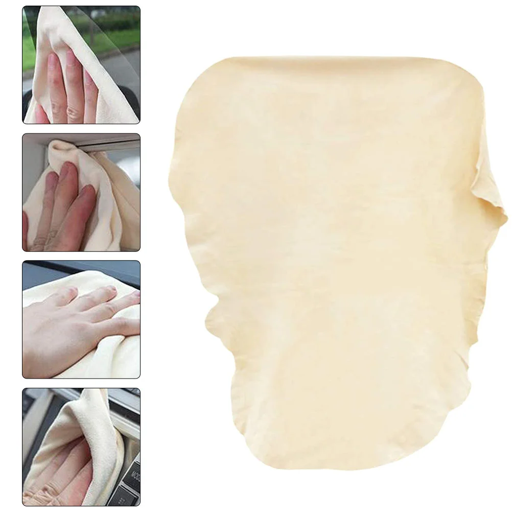 Car Towel Auto Washing Cleaning Cloth Cars Chamois Towels Supply Accessories Weave Vehicle