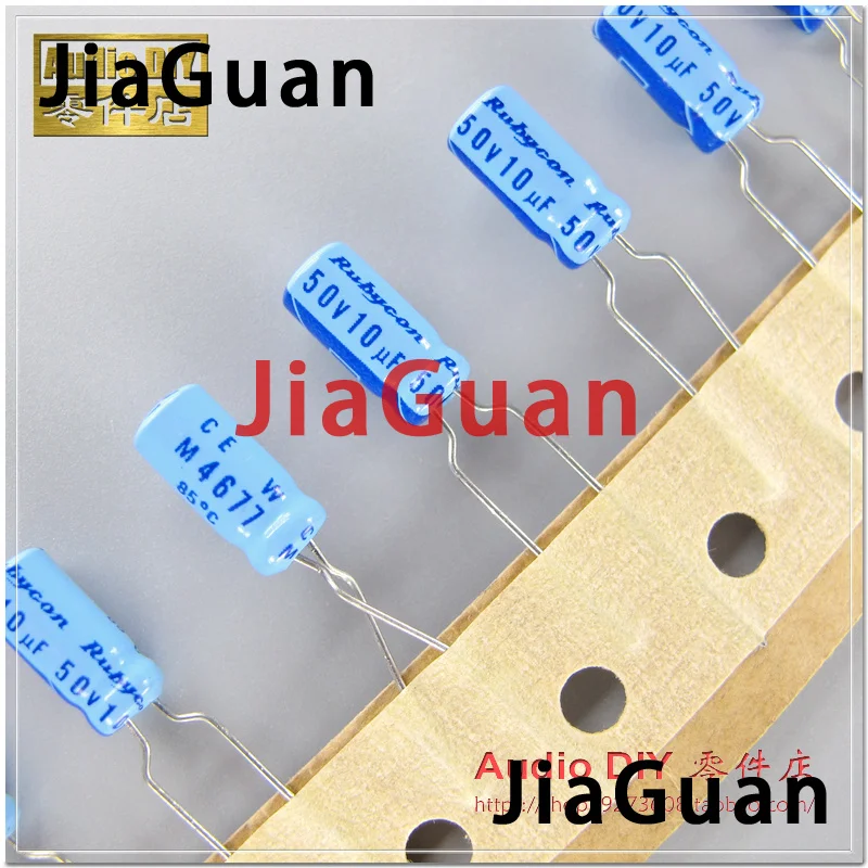 

50PCS Rubycon TWSS (CEW) 10uF/50V 5x11mm electrolytic capacitor 50V10UF old sky blue 10UF 50V hot sale ce w