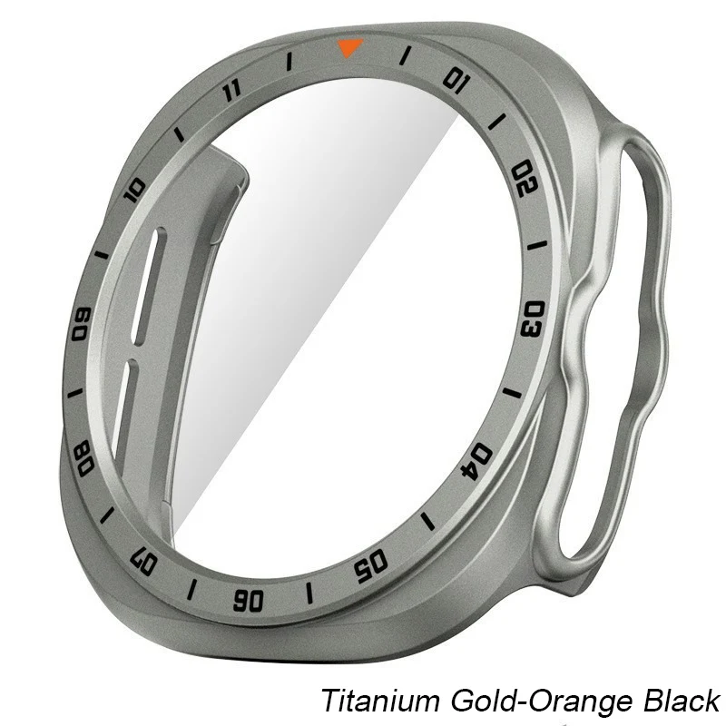 Premium Tempered Glass Protective Watch Case - Rugged Bumper Frame Cover