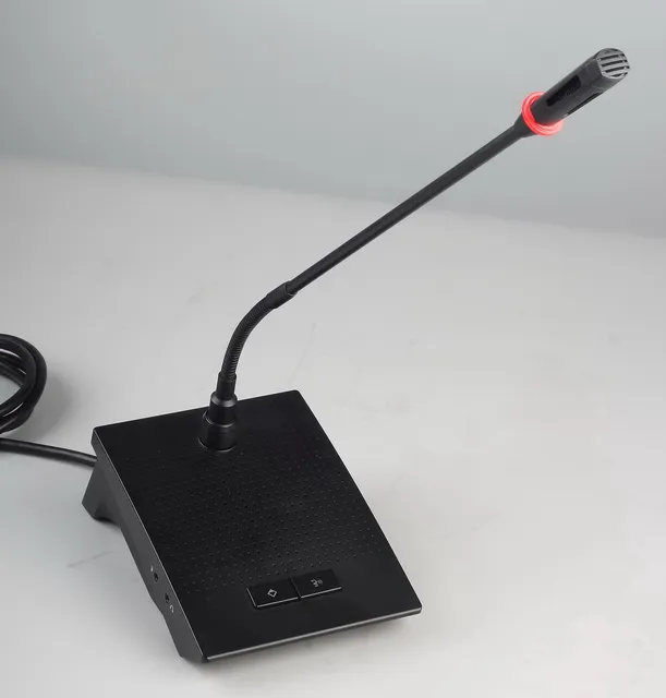 MiCWL A117 Haut-parleur intégré Table à col de cygne Microphone filaire Unité de déclenchement de rechange 1