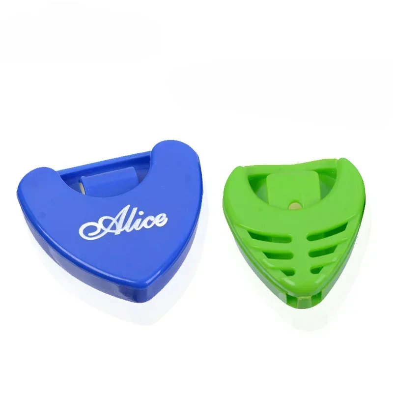 Hot Small Beautiful Box Guitar Picks High Quality Plastic Material Guitar Accessories GuitarPicks Box Boxes Electric