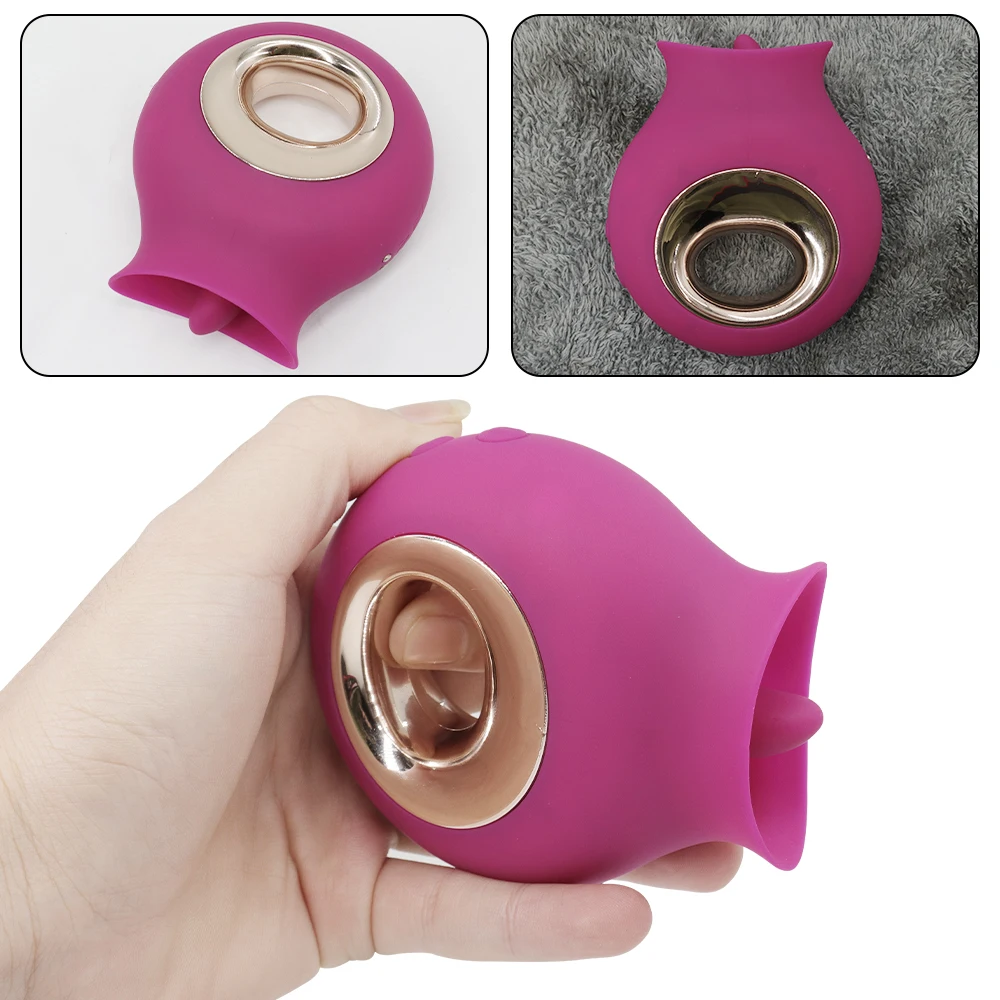Vibrator Für Damen G-punkt Leckdildo Klitoris Und Brust Stimulator_voghion.com