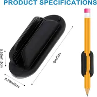 3/6Silicone Pen Holder Desktop Storage, Upgraded Self-adhesive Elastic Pen Holder, Suitable for Office, School, Classroom Walls 2