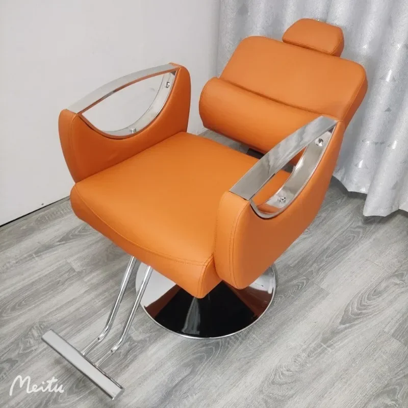 Recliner Adjustable Barber Chair Styling Hydraulic Facial Barbershop Barber Chair Luxury Wash Chaise Coiffeuse Salon Furniture pedicure chairs recliner hairdressing wash barbershop high barber accesories styling chair cadeira ergonomica beauty furniture