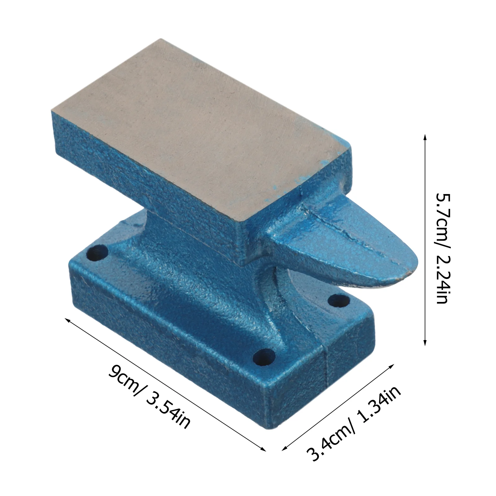 Mini Horn Anvil Forged Iron Anvil Bench Block Anvil Cast Iron Hobby Anvil Metal Forming Tool Blacksmith Forge Kit Jewelry Making