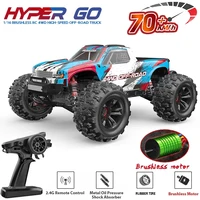 Hyper Go MJX 16207 16208 16209 16210 1/16 4WD RC Car 70KM/H Brushless  RC Racing Car Remote Control Cars Off-Road Truck Toys 1