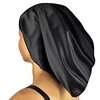 Luxury Pure Silk Hair Bonnet For Sleeping 100 Mulberry Silk Sleep Night Cap Long Hair Silk Turban Big Volume Curly Hair Headwrap 3