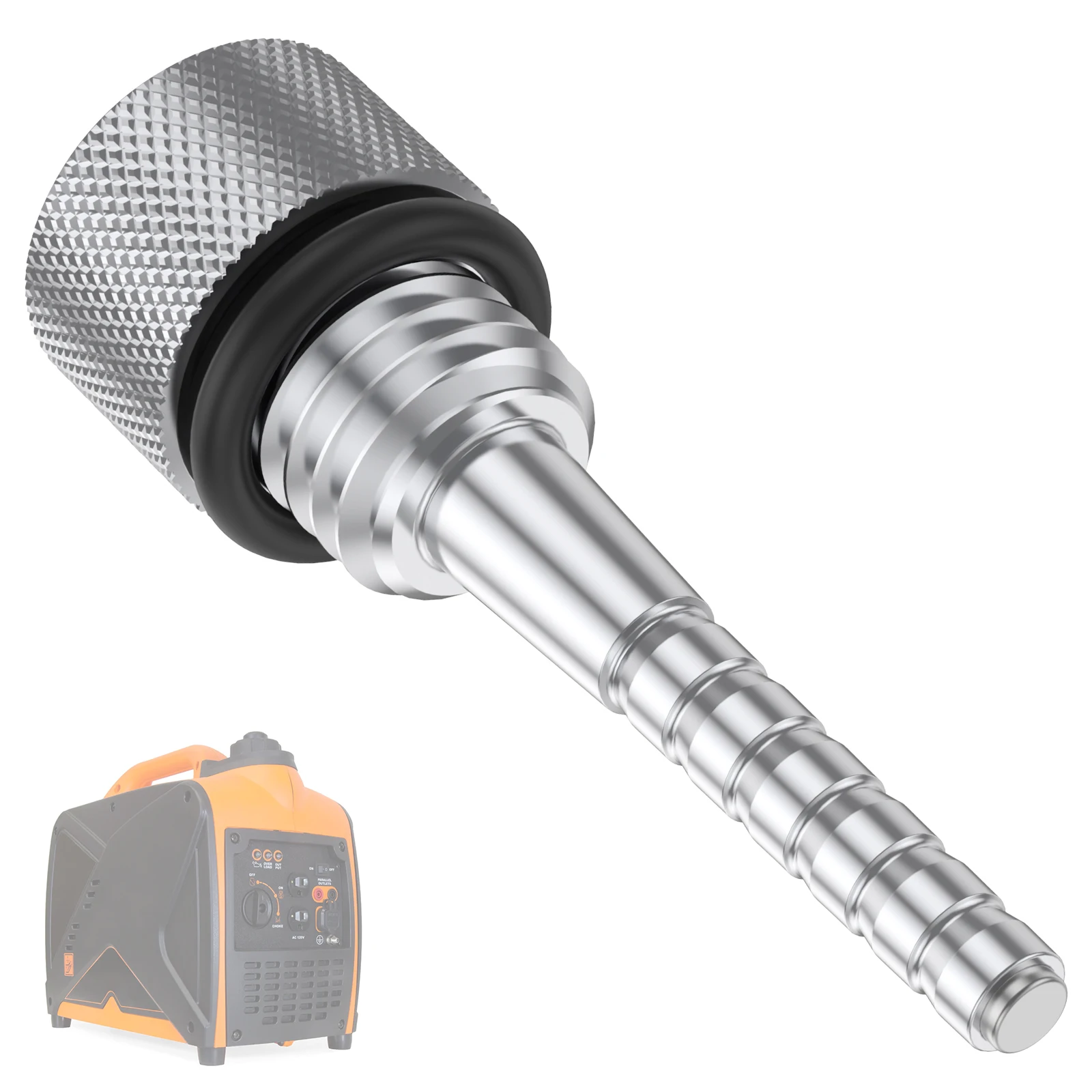 Oil Dipstick Generator Magnetic Oil Dipstick Aluminum Alloy Magnetic Oil Dip Stick Durable Automotive Trip Dipstick For Replacement Petrol