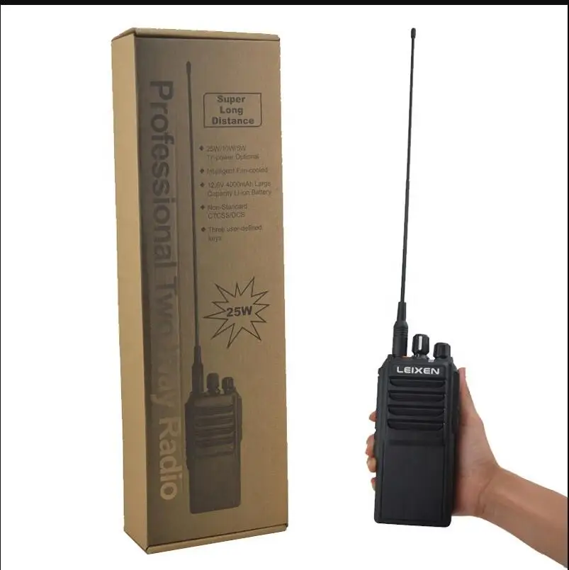 

LEIXEN VV-25 25W VHF/UHF Two Way Radio Walkie Talkie 20km Range