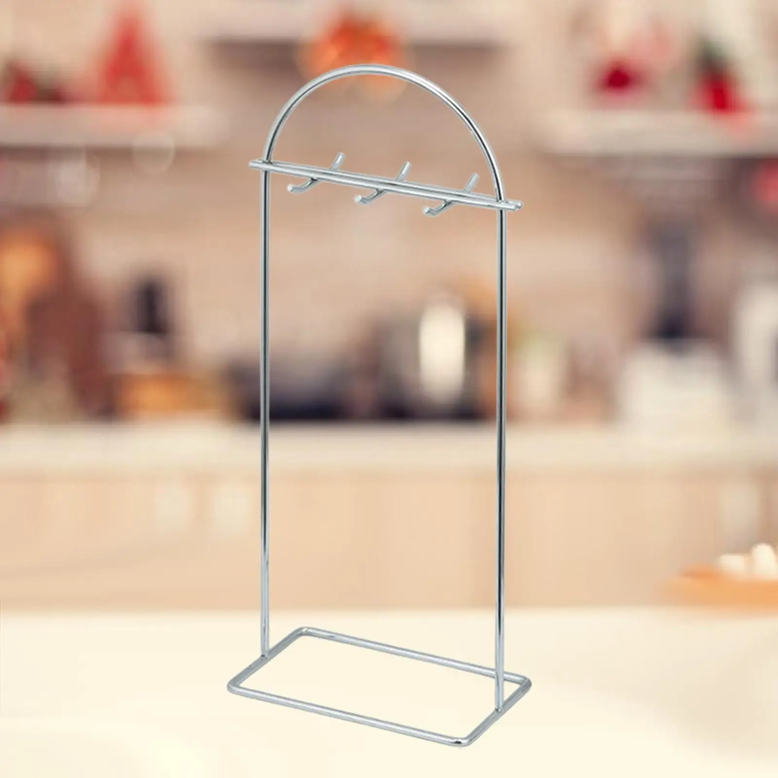 Kitchen Utensil Holder Standing Sturdy Stainless Steel Kitchenware Storage Rack