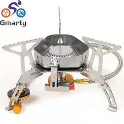 Camping Tourist Burner Big Power Gas Stove Cookware Portable Furnace Picnic Barbecue Tourism Supplies Outdoor recreation