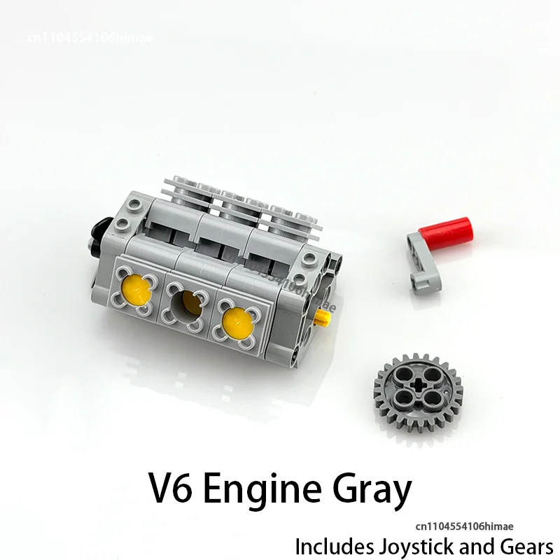 Enhanced Product Title:  
Engine Building Block Star Shape/Horizontal Cylinder – Racing Car Toy Gift