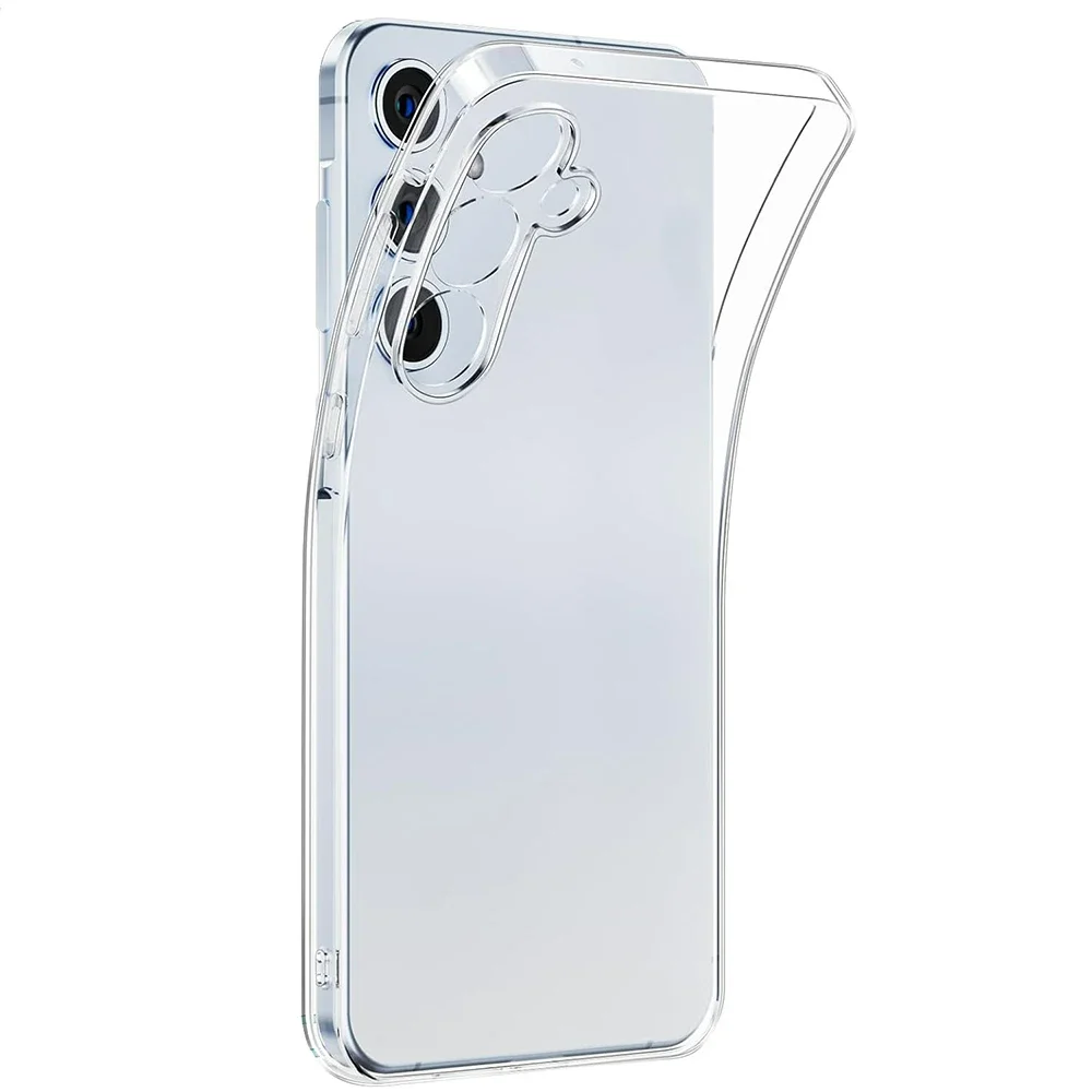 Ultra Thin Shockproof Silicone Soft Case - Transparent Back Cover