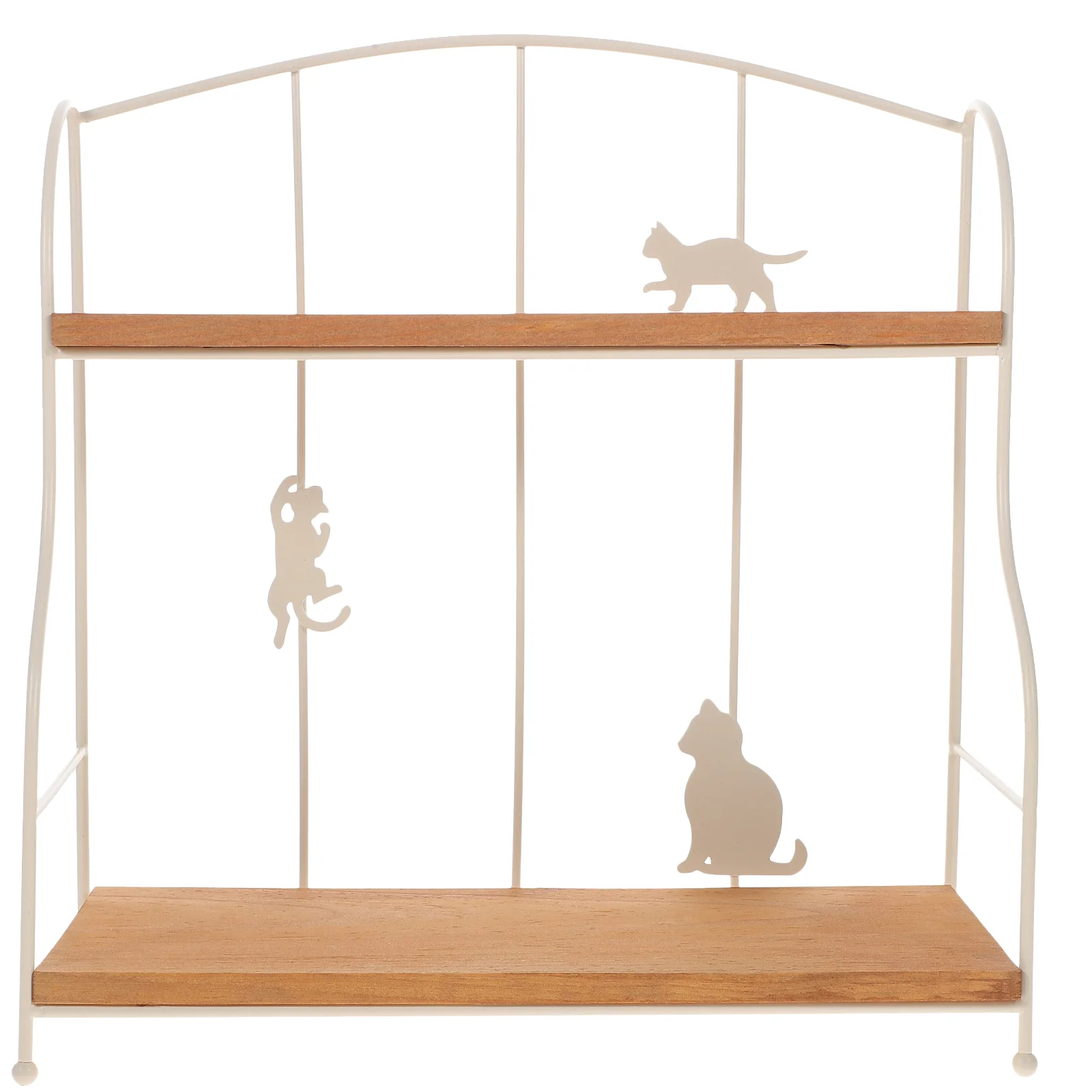 

Iron Storage Rack Table Stand Shelf Multiple Bathroom Storage Rack Living Room Organizer (Random Color)