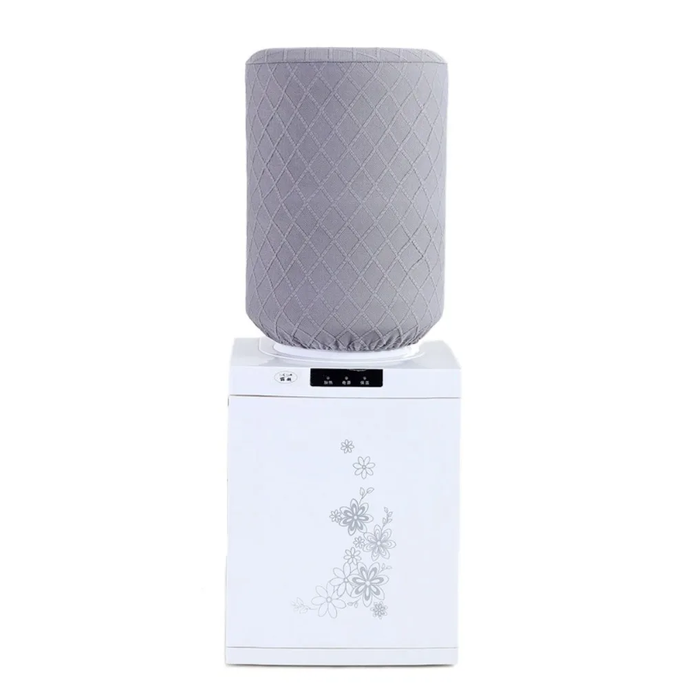 Dust-Proof Reusable Water Dispenser Cover - Durable Elastic Solid Color Sleeve
