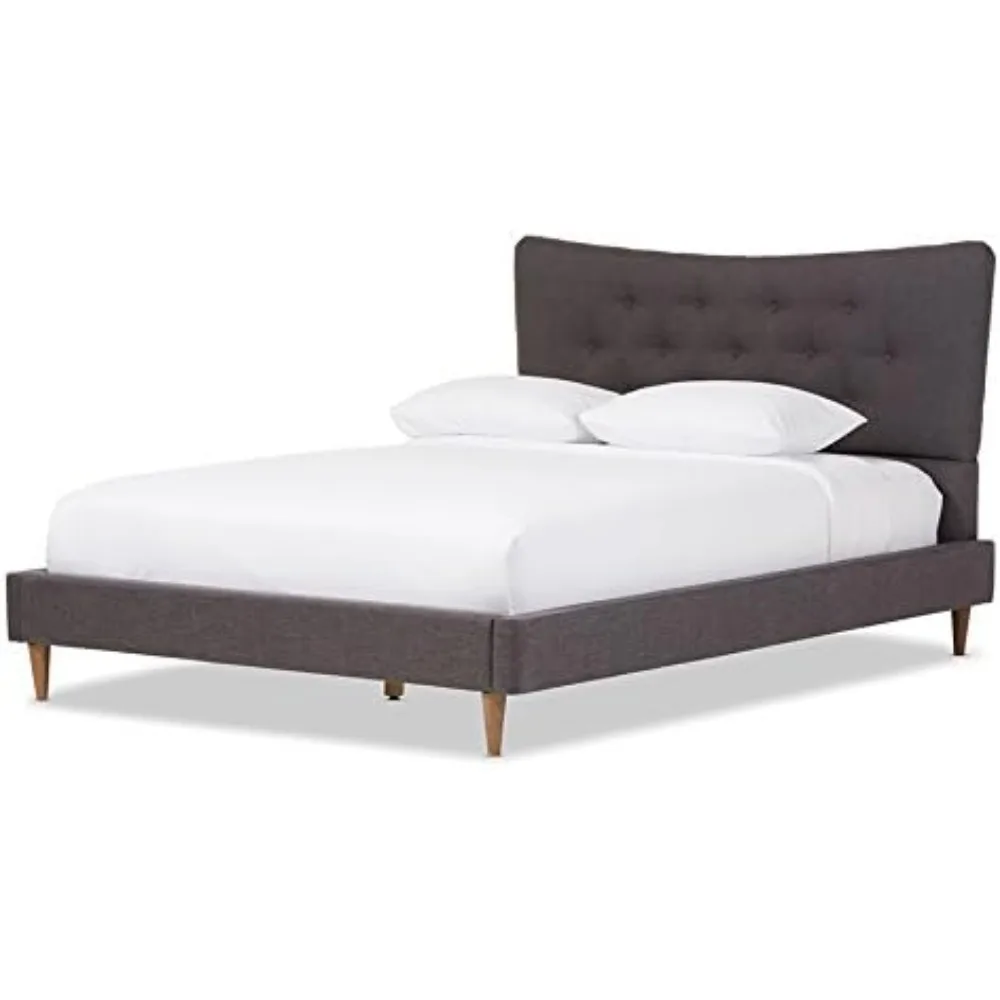 

Platform, King, Bed Bases & Frames Dark Grey