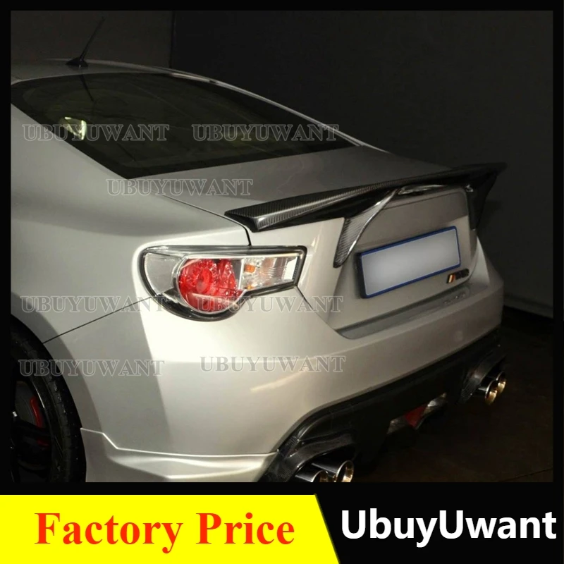 

Car-styling Carbon Fiber Rear Trunk Spoiler Wing For Toyota GT86 Subaru BRZ Scion FR-S Spoiler