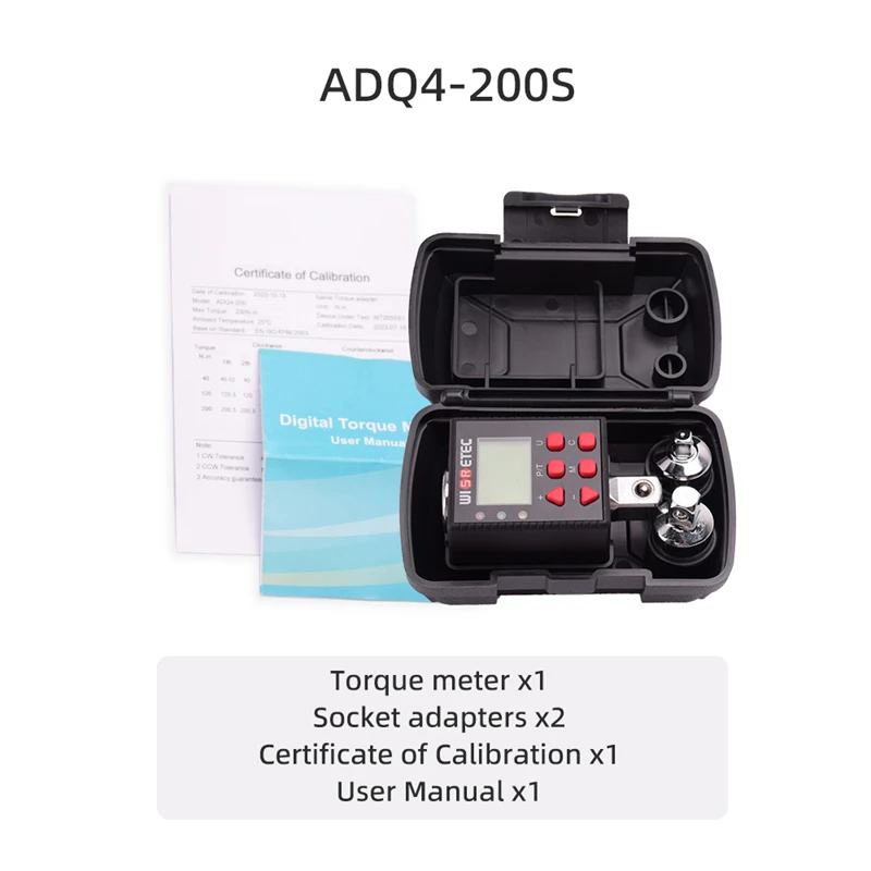 Digital Torque Meter Adjustable Professional Electronic Wrench