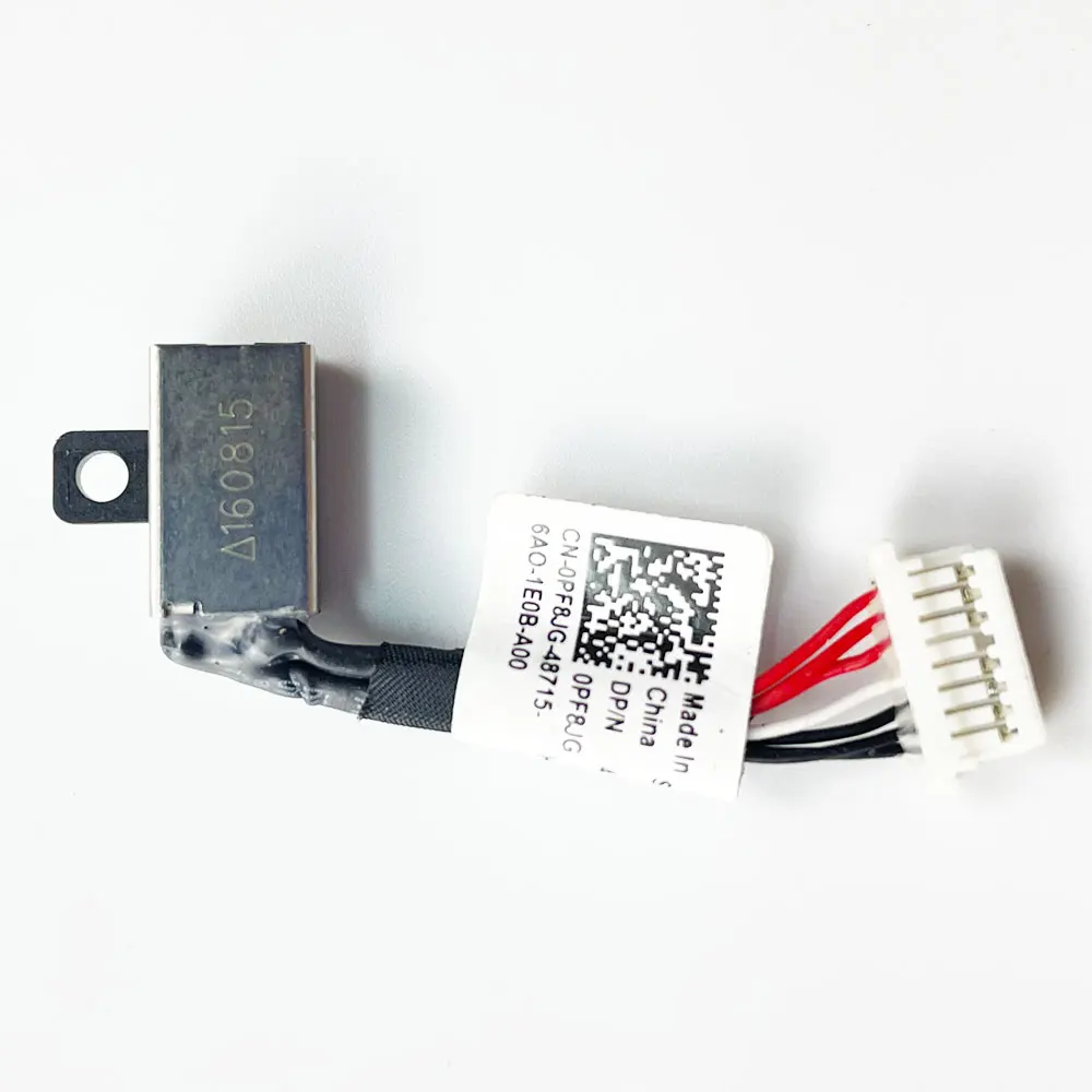 DC Power Jack with cable For DELL Inspiron 13 5379 5368 5378 P69G