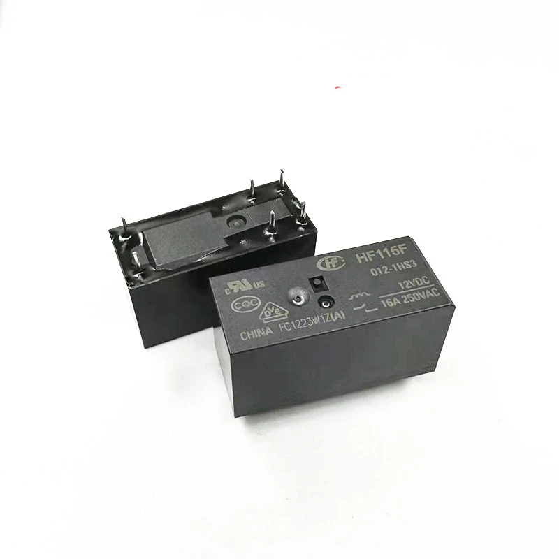 

10 new original high-power relays JZC/HF32F-G-005 012 024-HS 10A, one set of normally open VDCA