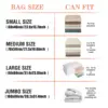 Vacuum Storage Bags with Pump Vacuum Seal Bags for Clothing Comforters Blankets Pillows Bedding Organizer Compression Bags 5